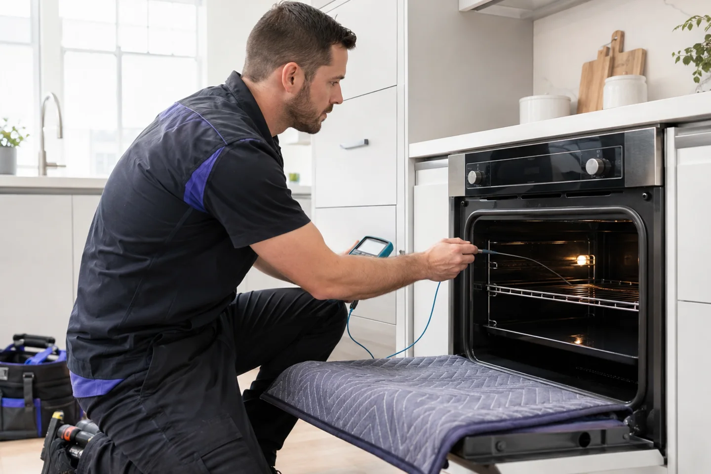 Toronto oven repair for no heat, uneven temperature and control symptoms
