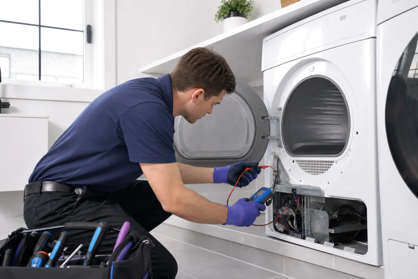 Toronto gas dryer repair subject to verified gas credentials and service scope